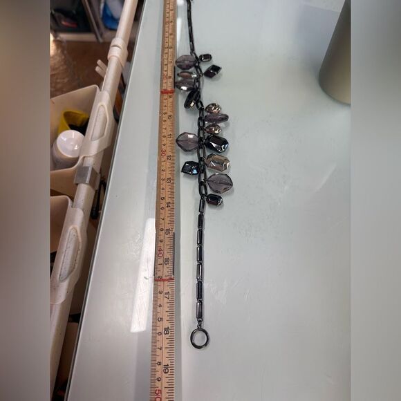 MIXED MEDIA Nine West necklace and Loft stacking necklace - Picture 5 of 9